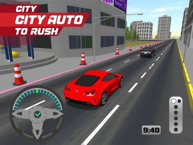 City Auto Rush Game Screenshot